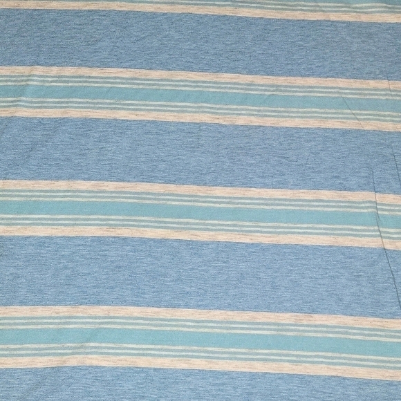 George size large short sleeve tee shirt. Blue & White - Picture 3 of 4